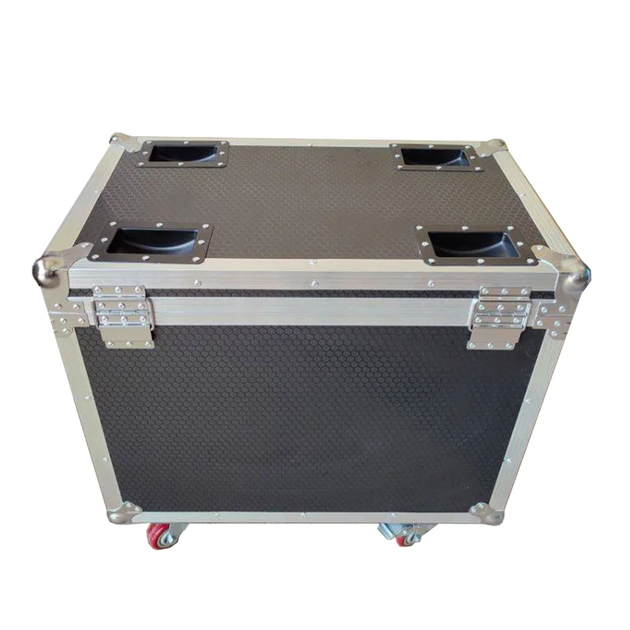 Flightcase Airbox Colored Aluminum Frame for LED 19x15W Beam Wash Zoom General Model Moving Head Stage Light DJ Disco Party Bar