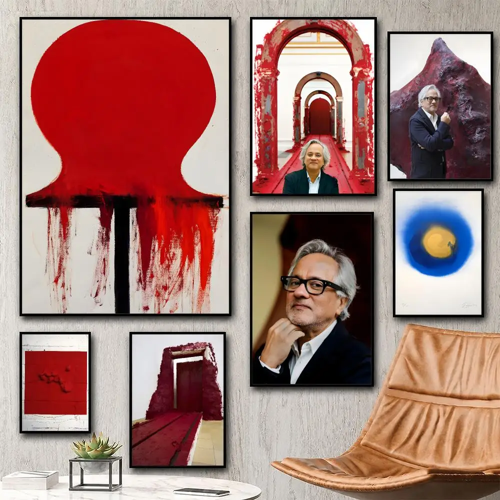 Aesthetic Wall Art Poster Trendy art Anish Kapoor Poster for Bedroom Dorm Room Home Decor Large Wall Picture Print