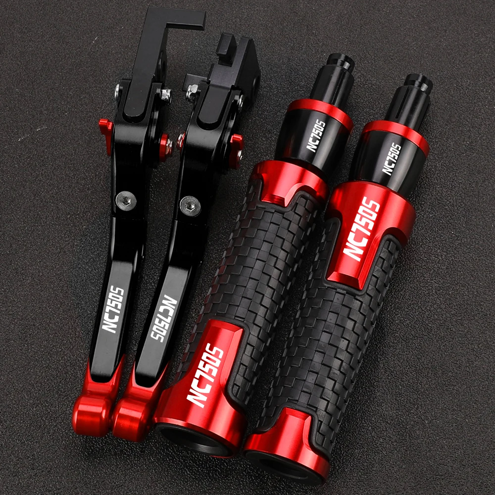 

For Honda NC750S NC 750S NC 750 S 2014 2015 Handlebar Handle Bar Grips Motorcycle Accessories Adjustable Brake Clutch Lever