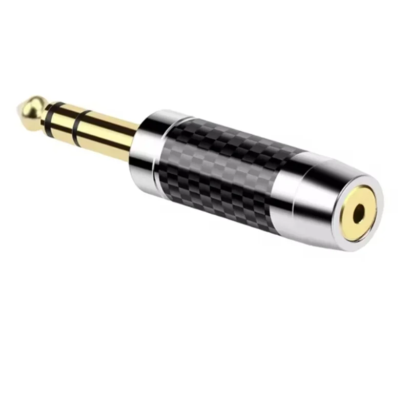 【A10R】6,35 mm tot 4,4 mm oortelefoonadapter vergulde geluidsconnectoren voor audioapparatuur, gitaren, mengbureaus, piano's, enz.