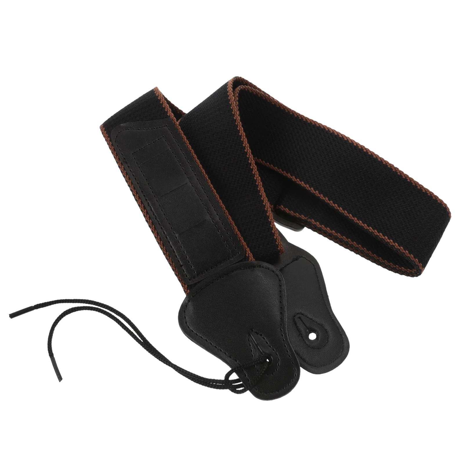 

Adjustable Bass Guitar Strap Wide Durable Dirt-Resistant Guitar Shoulder Strap Lightweight Ukulele Replacement Belt