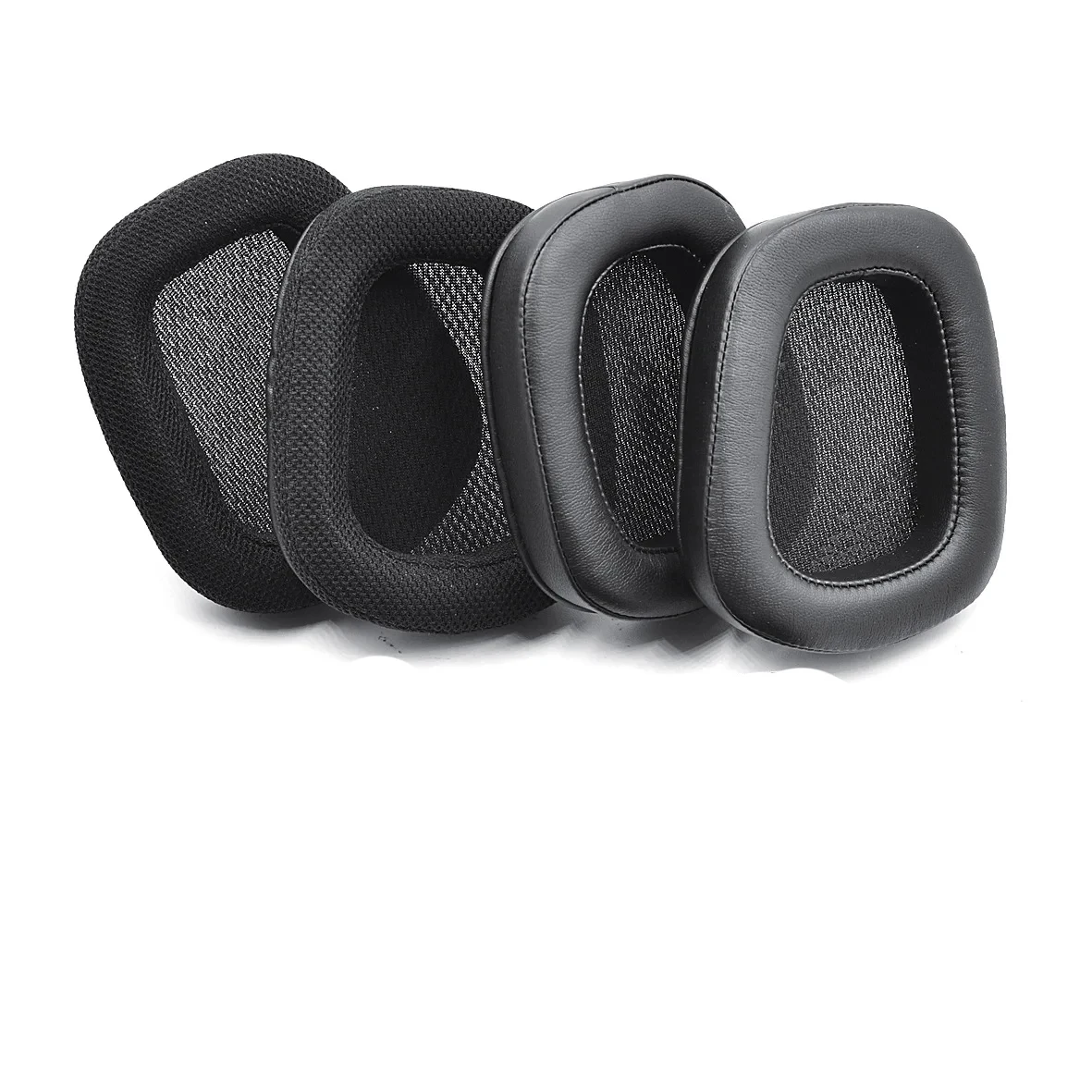 Suitable for Logitech G633 G933 Sponge Cover Breathable Leather Mesh Ear Cover Protective Cover Headset Replacement Accessories