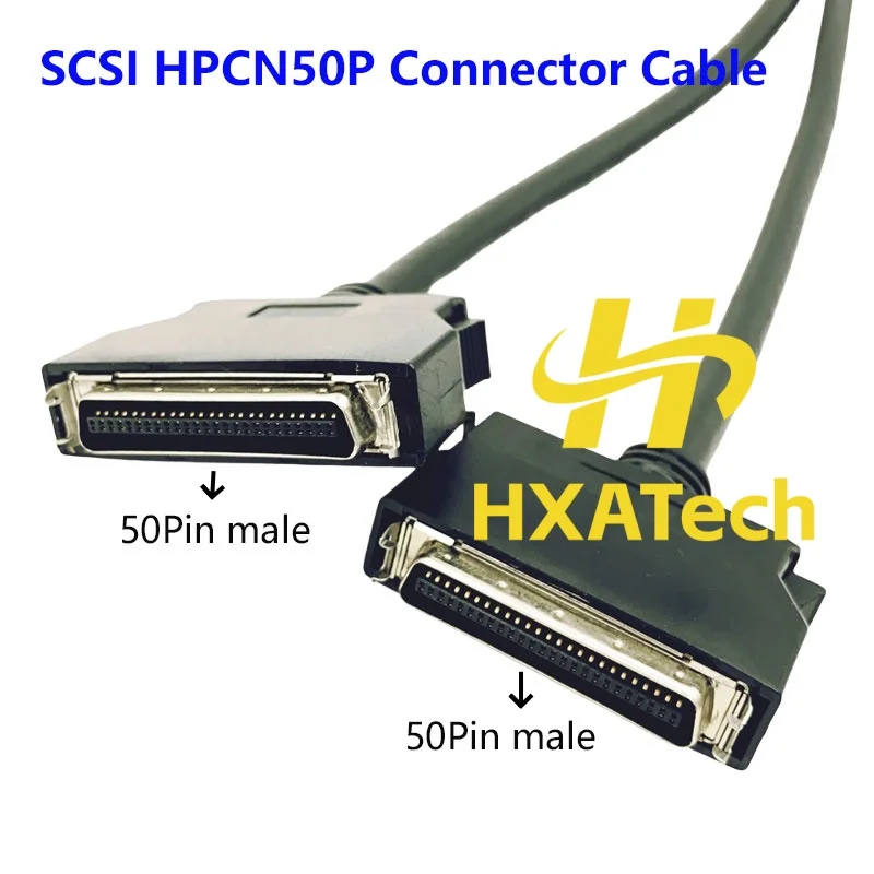

HXATech- SCSI Cable HPCN50P / HPCN50P Connector Cable CN50 male to CN50 male Data Cord with Shrapnel type 3M 5M 10M