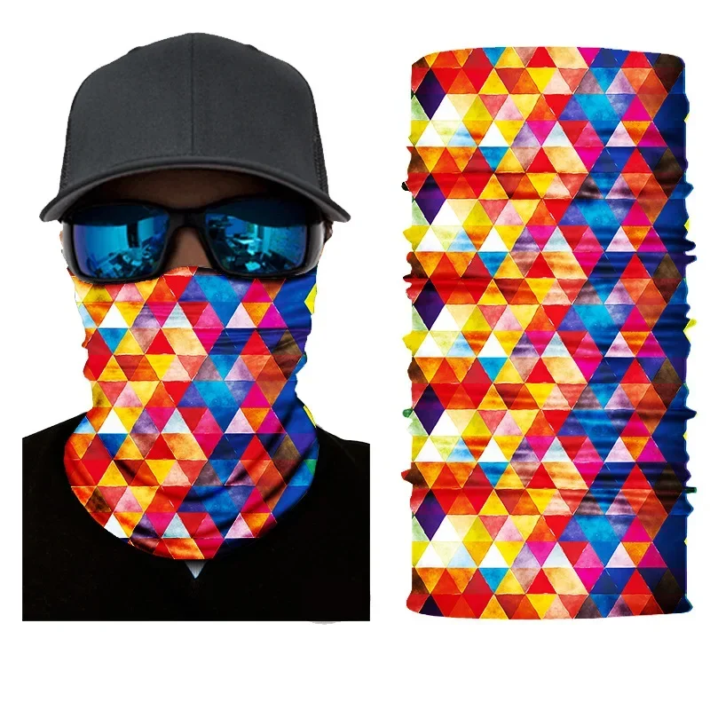 Fashion Bandana Men Women Magic Scarf Cycling Hiking Bike Outdoor Scarf Neck Camping Motorcycle Face Bandana Colors