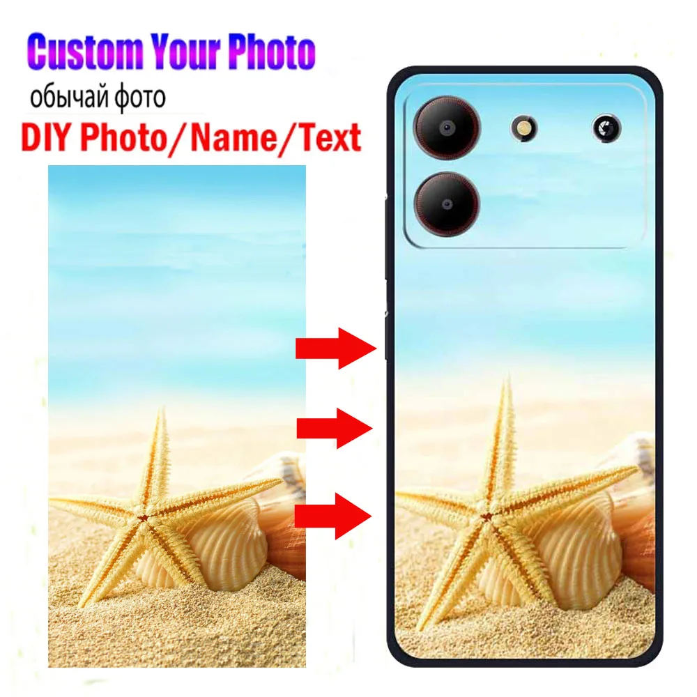 Customized Phone Cases for ZTE Blade A54 4G DIY Photo Cover For ZTE Blade A33S A52 Lite A53 L9 Case Design Image Pictures Fundas