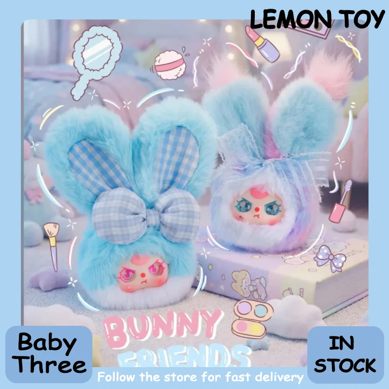

Genuine Baby Three Vanity Mirror V2 Series Blind Box Cute Doll Collection Desktop Ornament Fashion Trend Surprise Gift Girl