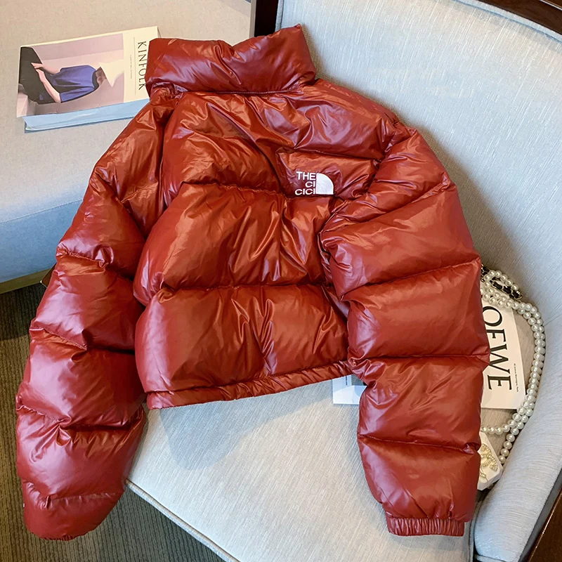 Cisas 新年レッド イニオルト コットン ジェイエット レディース 冬用 シエンド 小さいサイズ 高級感 ベースボール スレ コート