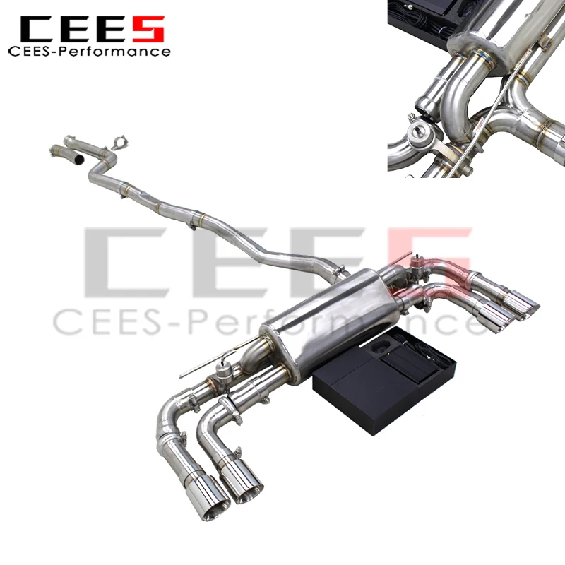 

cees for BMW 640/640i/640GT/GT G32 2018-2021 Tuning Catback Exhaust Racing Escape Stainless Steel Exhaust Muffler Pipe System