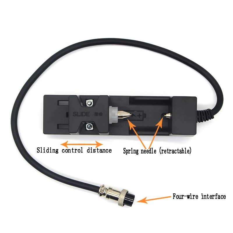 Staffa di prova per misuratore di resistenza interna a quattro fili per batteria al litio 18650 26650 21700