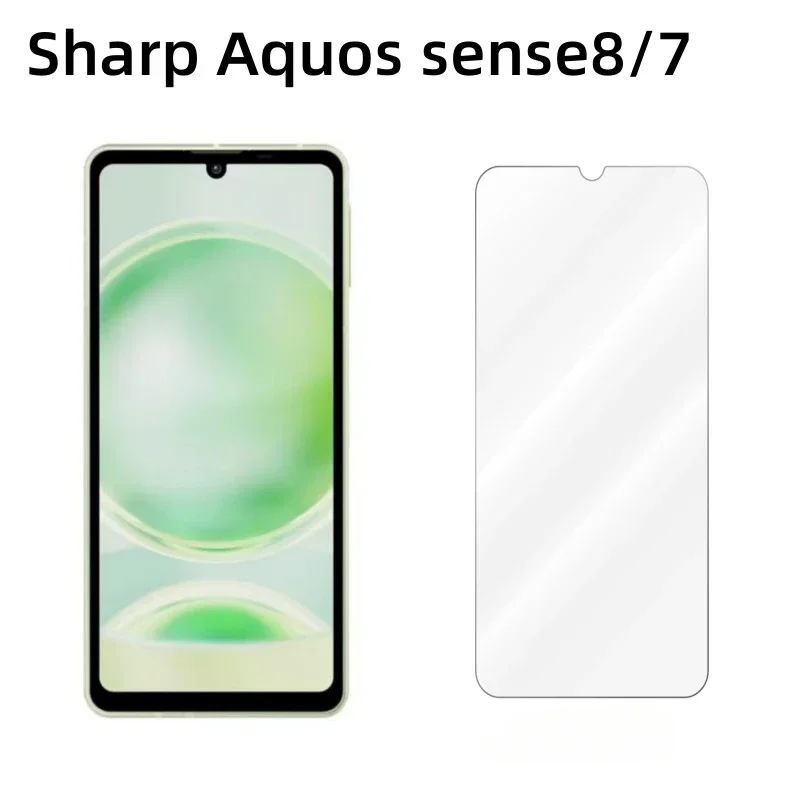 HD Clear Tempered Glass for Sharp Aquos Sense 8 7 Plus Screen Protector for Sharp Aquos Sense8 Sense7 Plus Sense7+