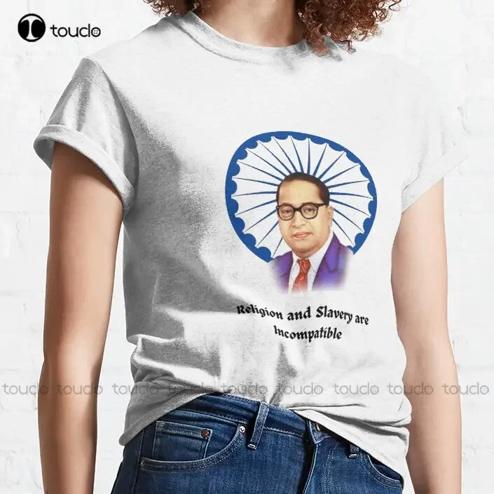 Br Ambedkar  Classic T-Shirt Muscle Shirt Custom Aldult Teen Unisex Digital Printing Tee Shirts Xs-5Xl Streetwear All Seasons