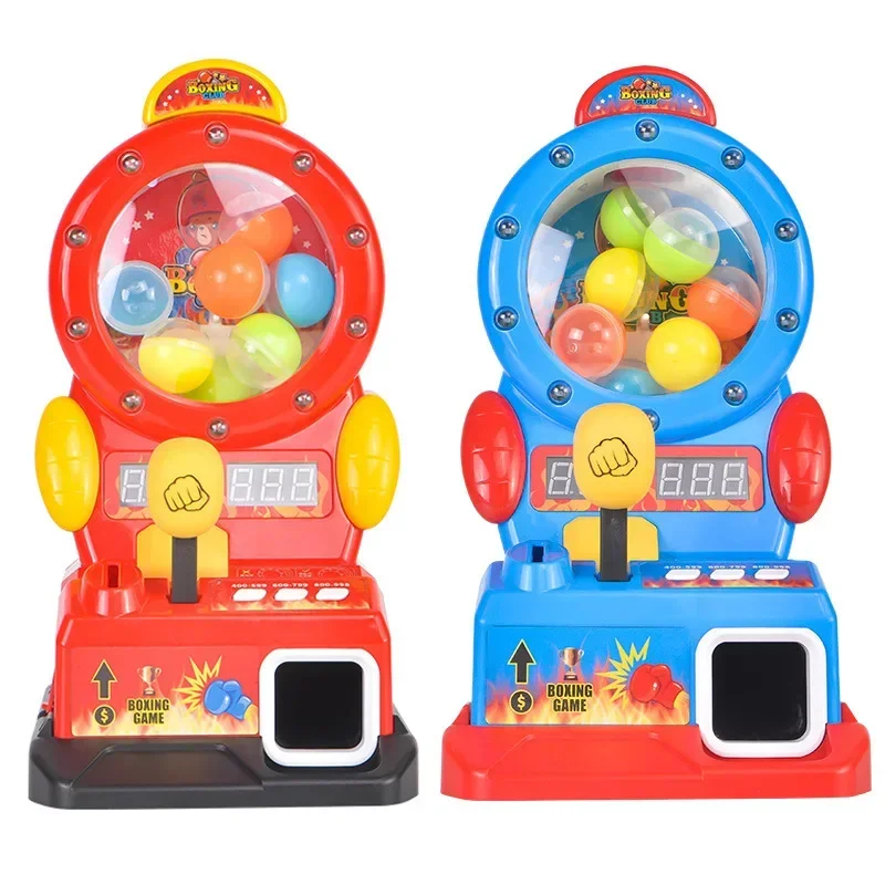 Kids Finger Boxing Machine Toys Kids Mini Bouncy Machine Simulation King of Fighters Street Game Machine Tabletop Toys