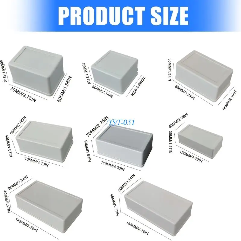 E15A Dependable Plastic Junction Box for Extended Service Life and Protections