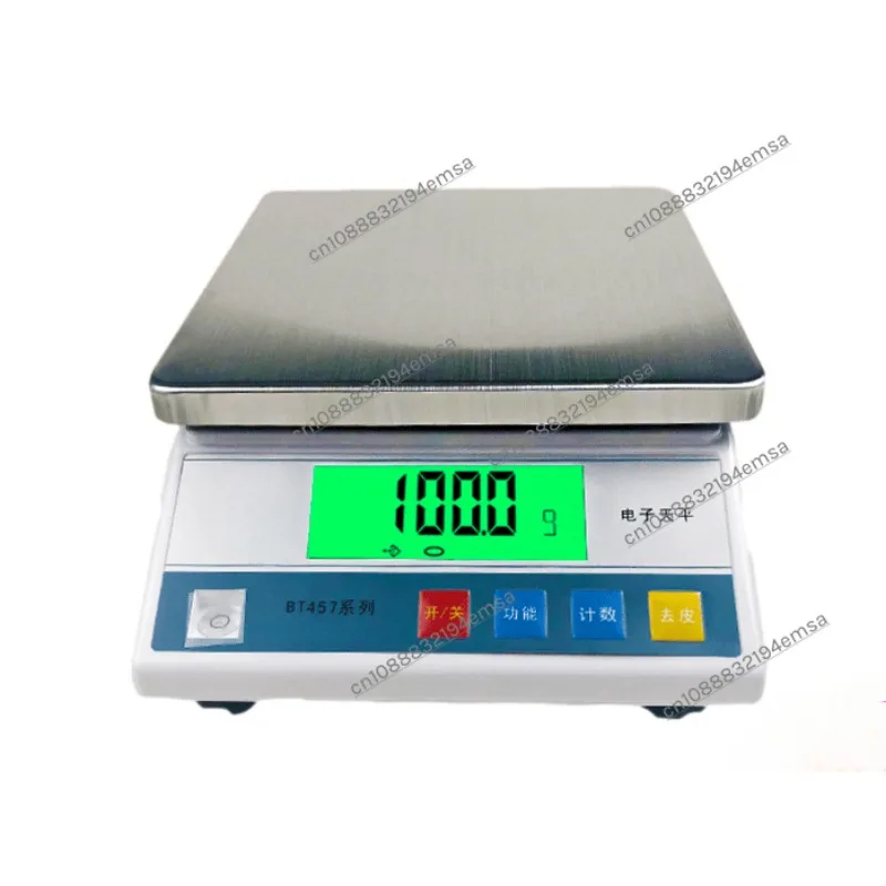 Electronic scale, commercial food scale, high-precision 0.1g balance industrial counting, sampling , small gram , kitchen gram