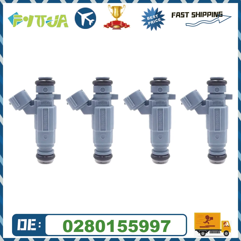 

4pcs Fuel injector 0280155997 06A906031AD For Volkswagen Audi Seat Skoda Factory price High quality New Arrival