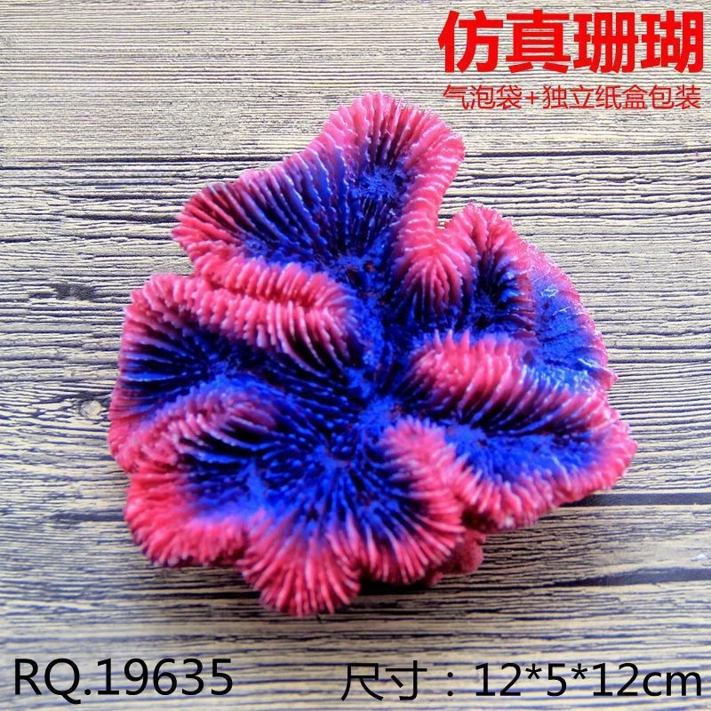 Realistic Coral Reef Aquarium Decor Artificial Coral Clusters Creative Fish Tank Ornament Aquatic Design for Home Decor
