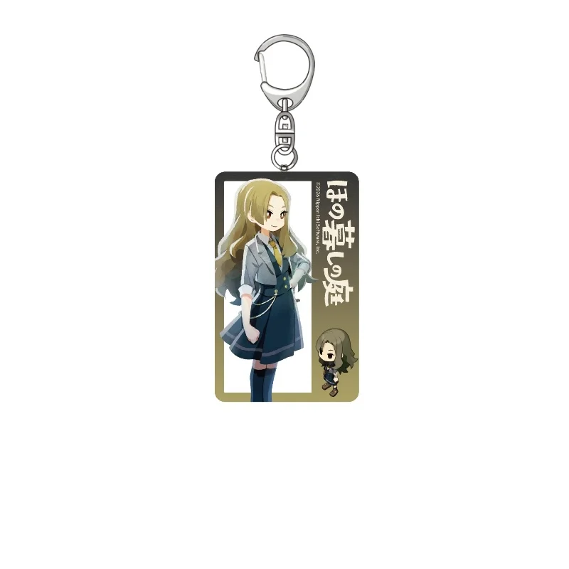 Game Village In The Shade Anime Acrylic Pendant Keychains Accessories Car Key Chain Key Ring Phone Bag Hanging Jewelry Gifts