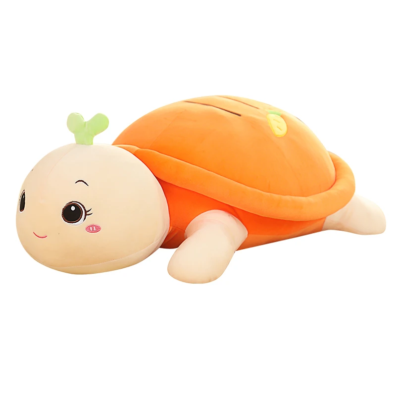 New Huggable  Fruits Turtle Plush Toys Soft Carrot Cactus Avocado Tortoise Stuffed Animal Dolls Pillow Cushion Kids Baby Gifts