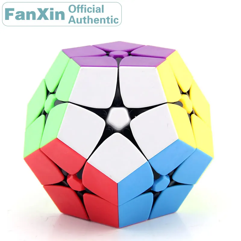 FanXin 2x2x2 Megaminxeds Magic Cube 2x2 Dodecahedron Professional Speed Puzzle Twisty Brain Teasers Antistress Educational Toys