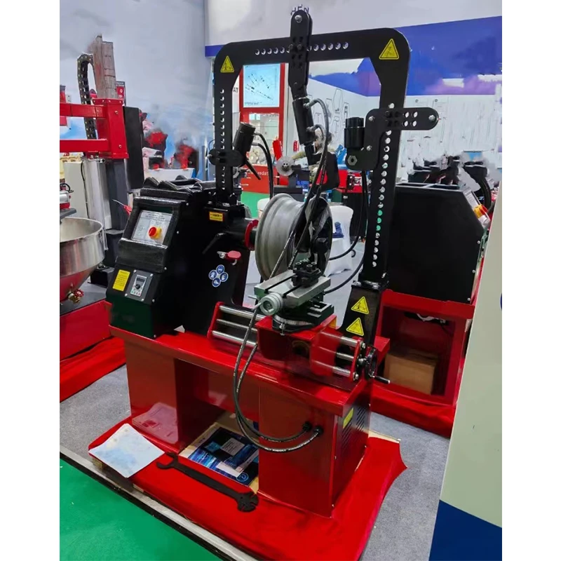 Car wheel repair machine, aluminum rim shaping machine, tire bell deformation and out-of-round correction machine, fully automat