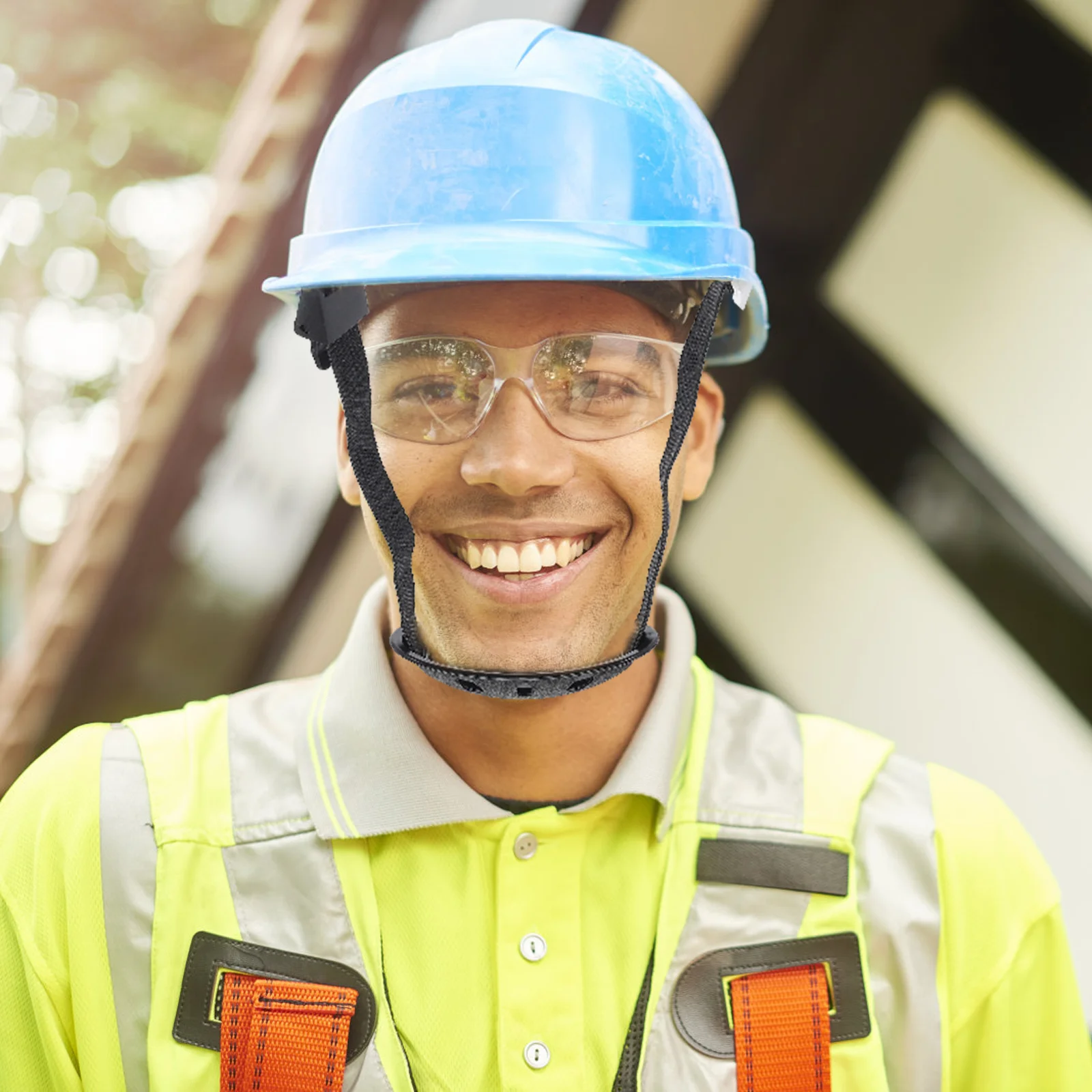 Bouten en schroeven Kinbandbescherming Beschermende riem Veiligheidsketting Hoed Herenhoeden