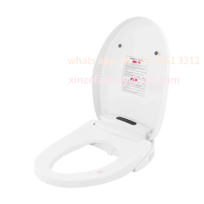 مقعد مرحاض ذكي ممدود قابل للتخصيص، مقعد غطاء مرحاض ذكي #5