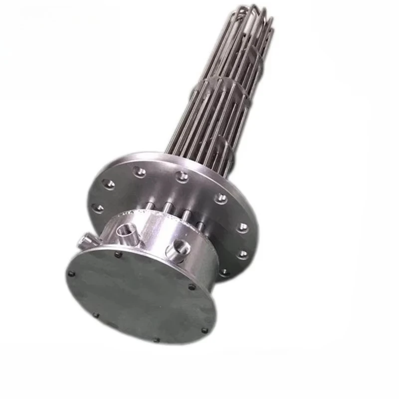 Factory Production Cluster Type Ceramic Heating Element Sealing Of Wiring Chamber Flange Immersion Heaters