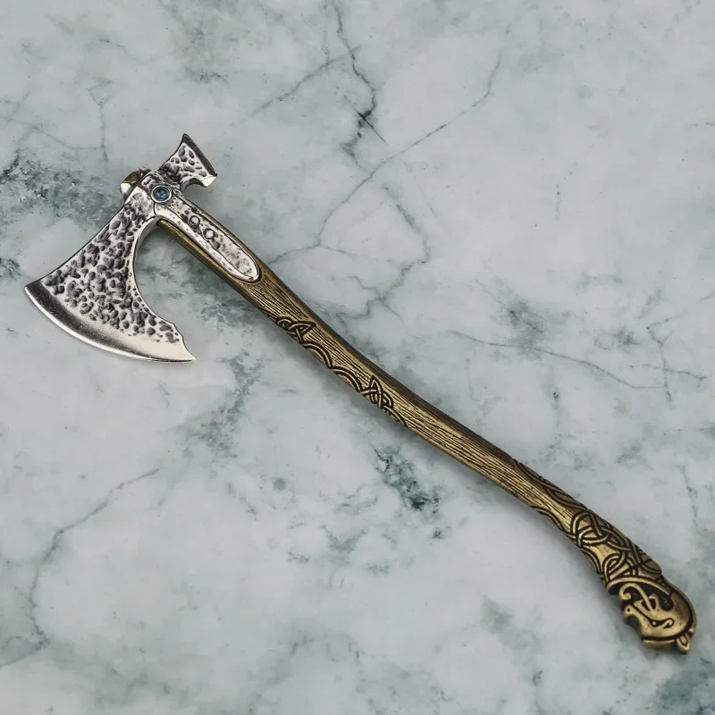 New Warlord Viking Leviathan Tomahawk Head Birthday Gift for Dad, Leader, Boyfriend, Micro Soldiers, Ornaments, Friends