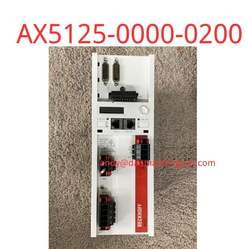 

Second-hand AX5201-0000-0200 servo driver Test OK