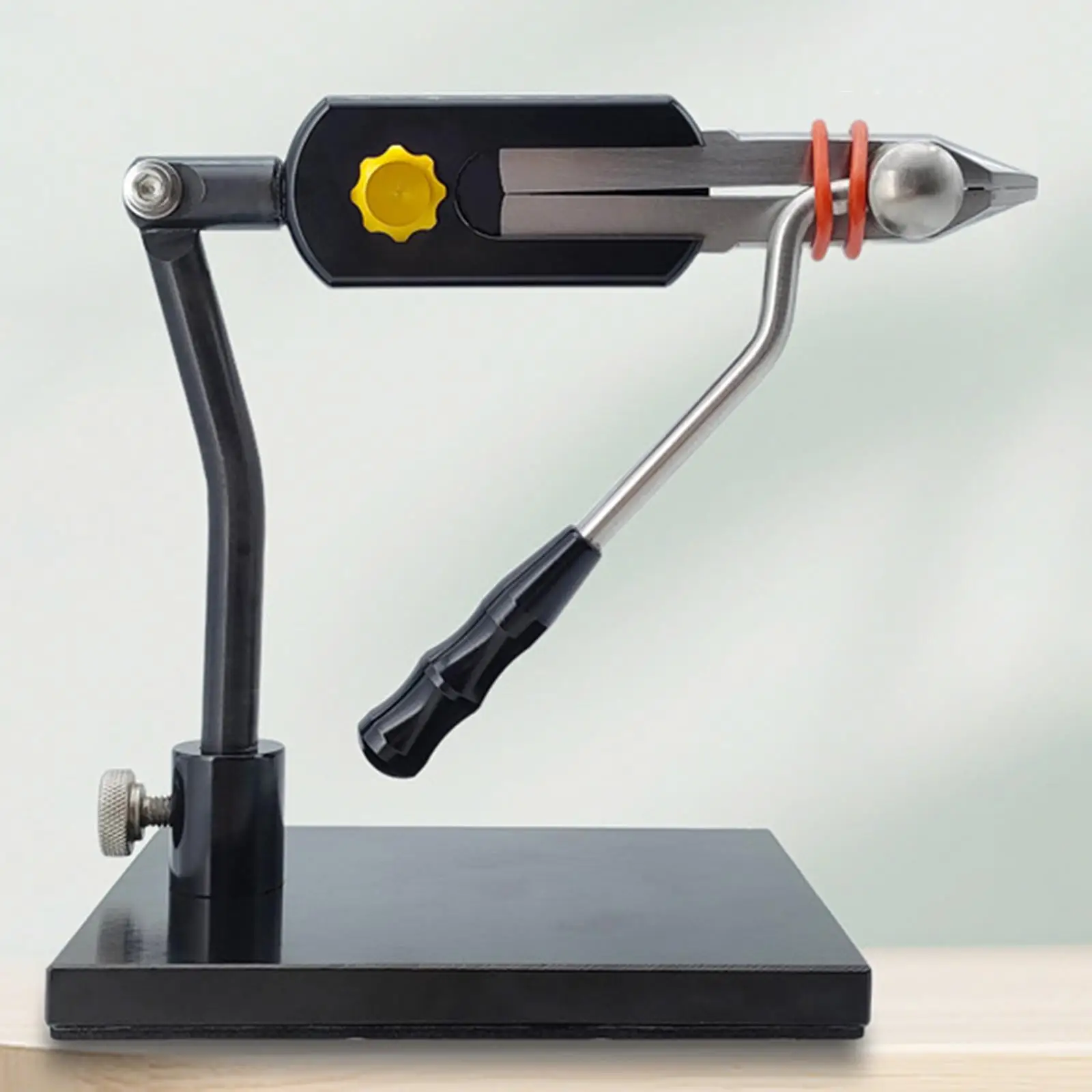 يطير ربط ملزمة قاعدة سبيكة 360 °   أدوات ربط الذبابة للمبتدئين، طُعم الصيد