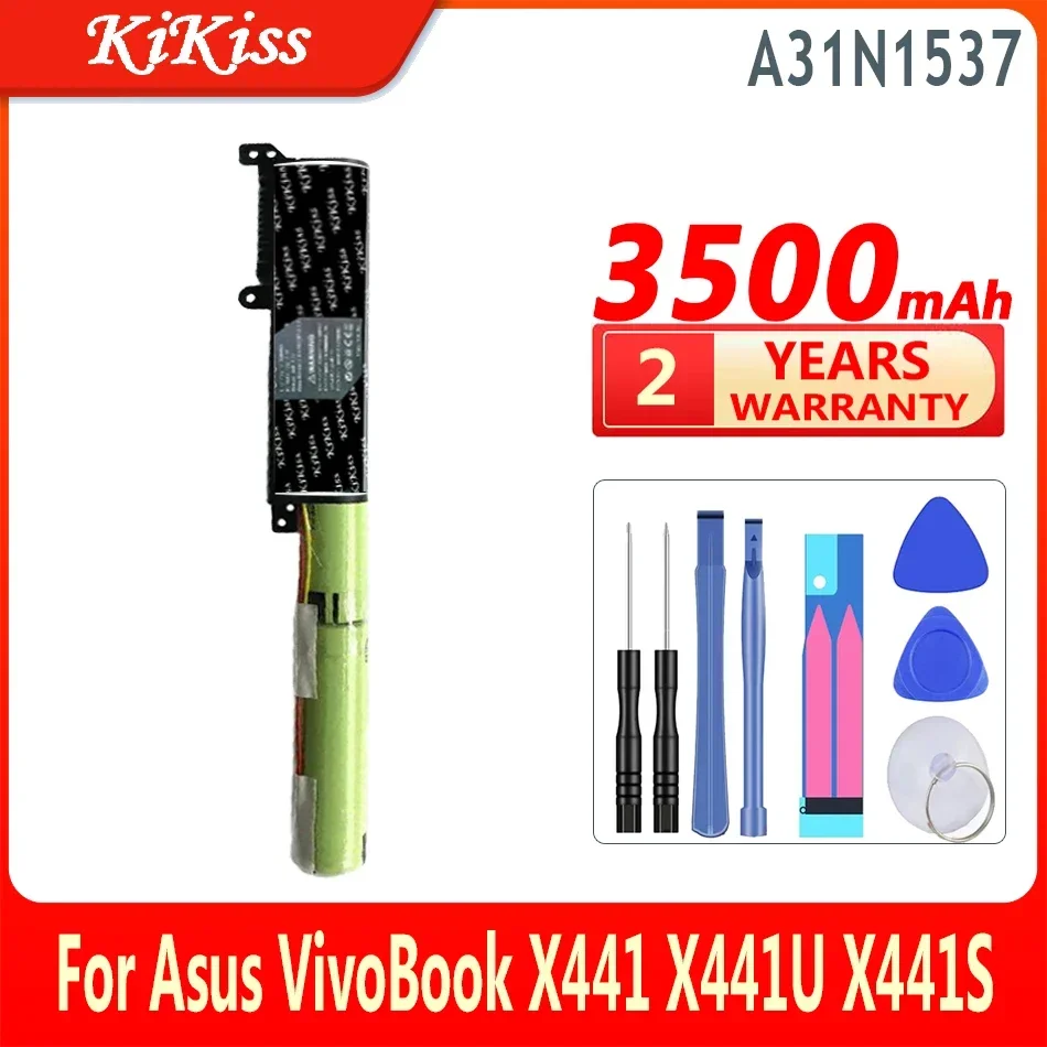 

Аккумулятор KiKiss 3500 мАч A31N1537 для Asus VivoBook X441 X441U X441SA X441SC X441UA X441UV F441U A441U A441UV R541UA A441N R414UV