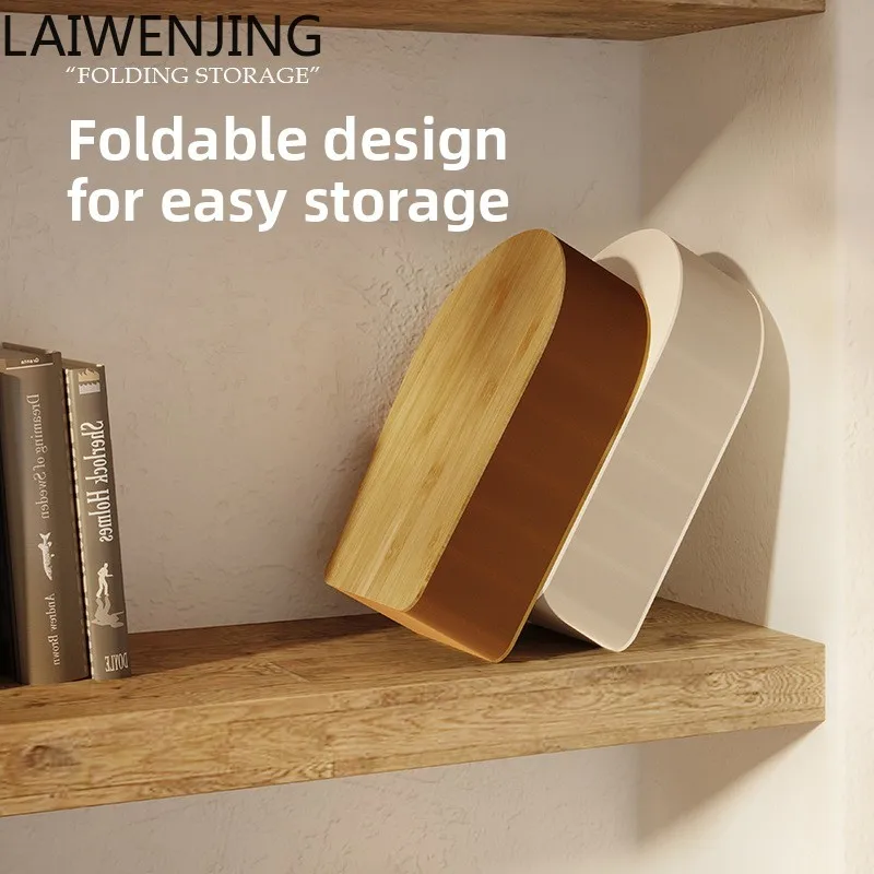 LYY  creative low stool folding round stool small apartment space saving furniture paper futon stool