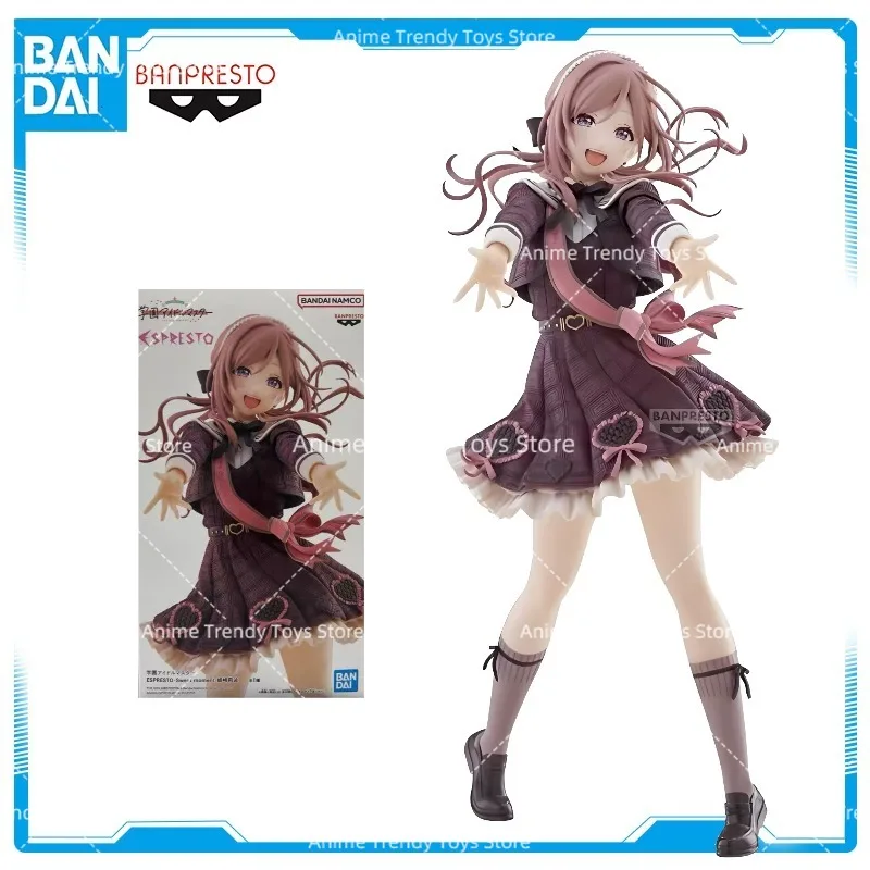 Original BANDAI Gakuen iDOLM@STER Himesaki Rinami Espresto Sweet Moment Action Figure Toys Model Collection WY
