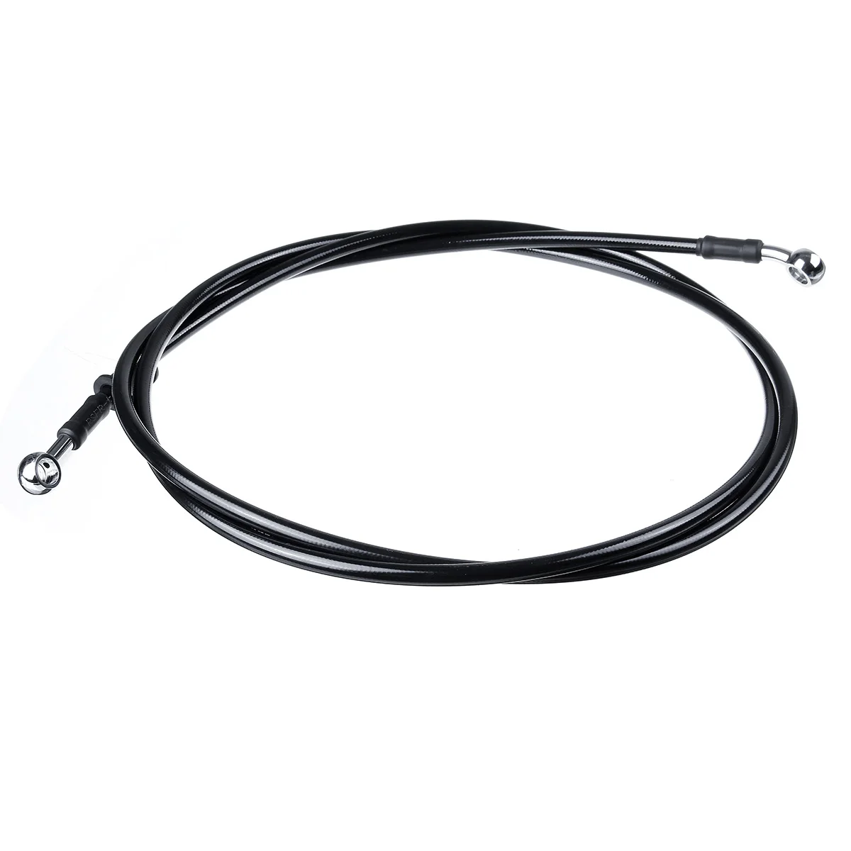Motorcycle 900mm Braided Steel Hydraulic Brake Clutch Radiator Oil Cooler Hose Line Pipe Tube 28° Banjo Stainless Steel