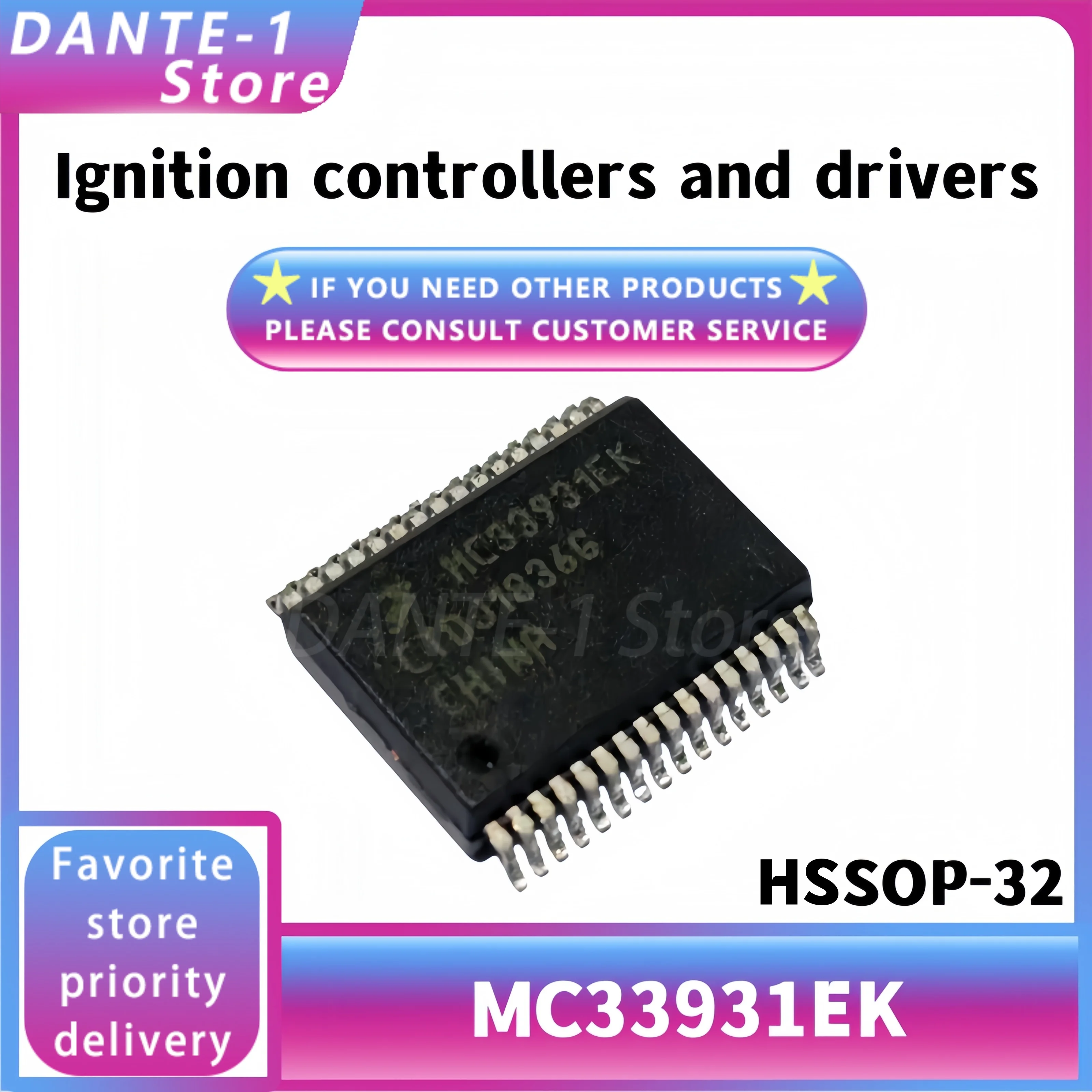 Pilote IC d\'origine, MC33931transmith, HSOP32, en stock