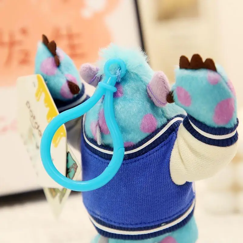 ديزني وحوش جامعة جيمس بي سوليفان Pp القطن البيسبول الزي أفخم دمية المفاتيح حقيبة الظهر قلادة الديكور الصبي هدية #6