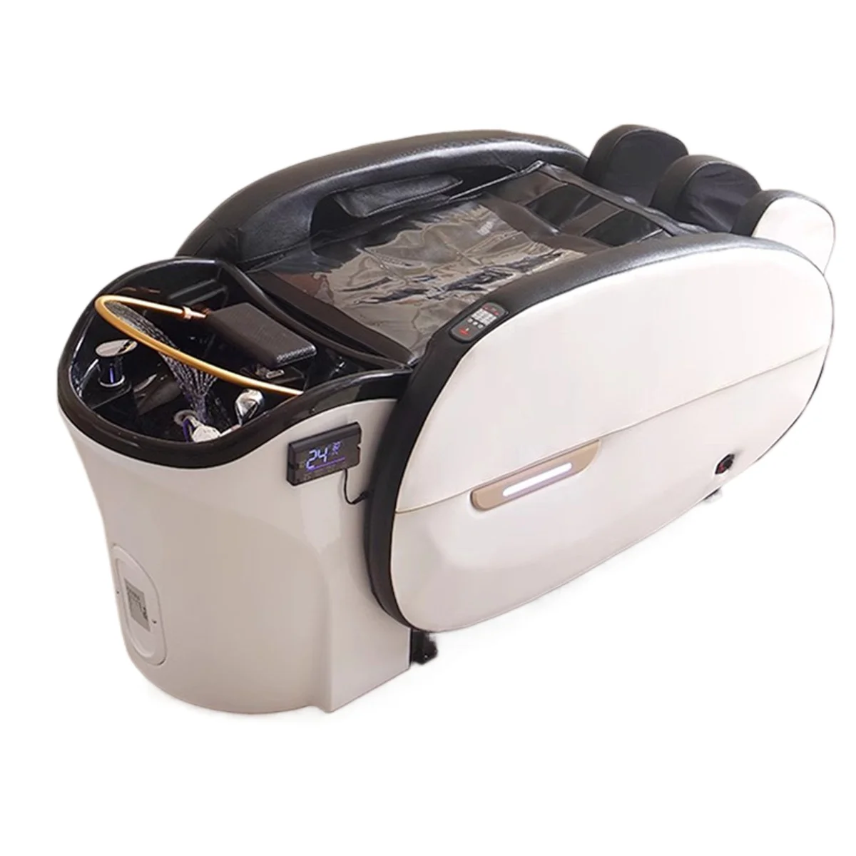 CX Automatic Intelligent Electric Shampoo Bed Hair Salon Ceramic Basin Shampoo Bed