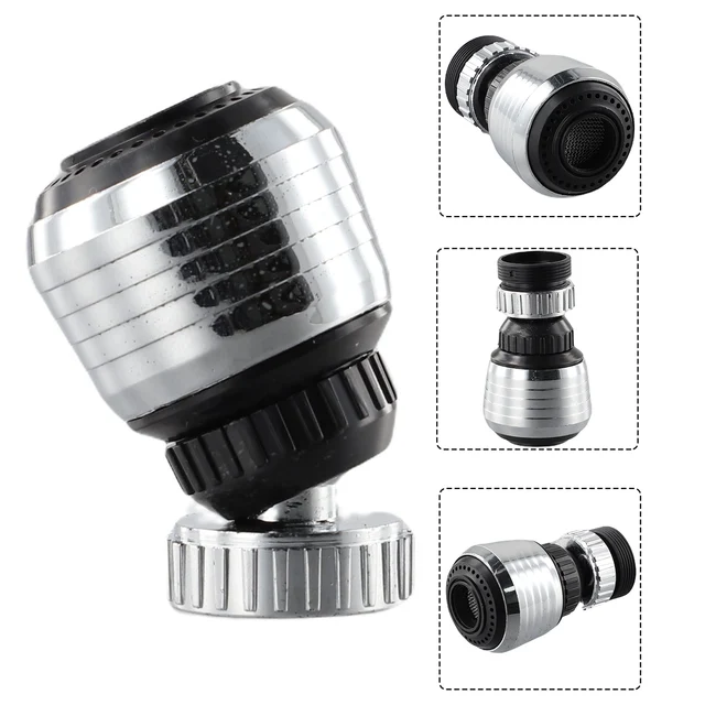 1pcs Faucet Nozzle 360 Degree Rotation Filter Extension Tube Shower Water Saving Tap Head Nozzle Universal Kitchen Accessories 4