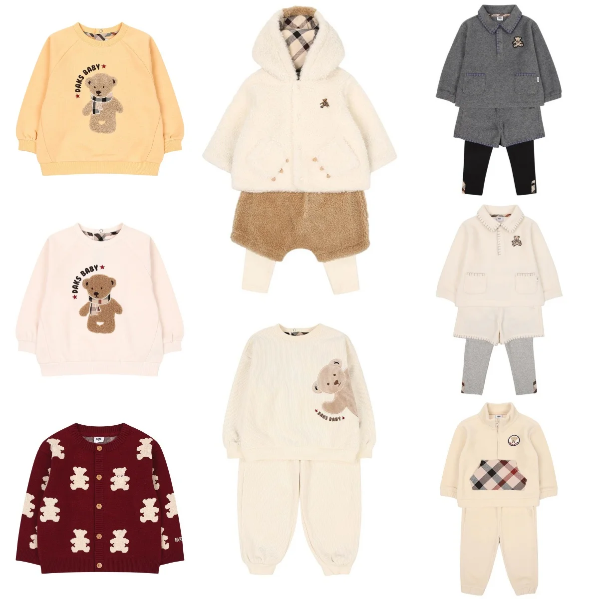 Kids Boys Clothes Set Girls' Winter Clothes Boy Sweatshirt Korean Children's Top and Bottom Clothes Set Baby Outfit Set