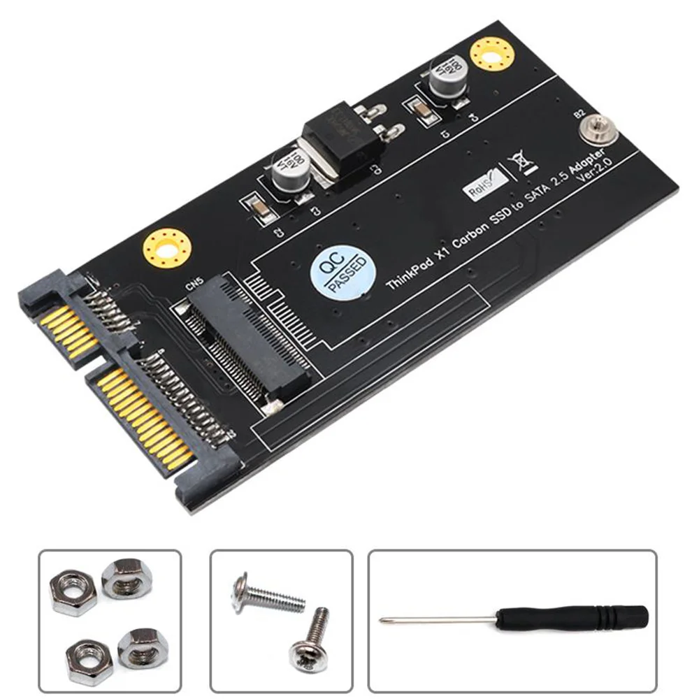 20+6 Pin SSD to SATA 2.5 inch Adapter Card Converter for X1 Carbon