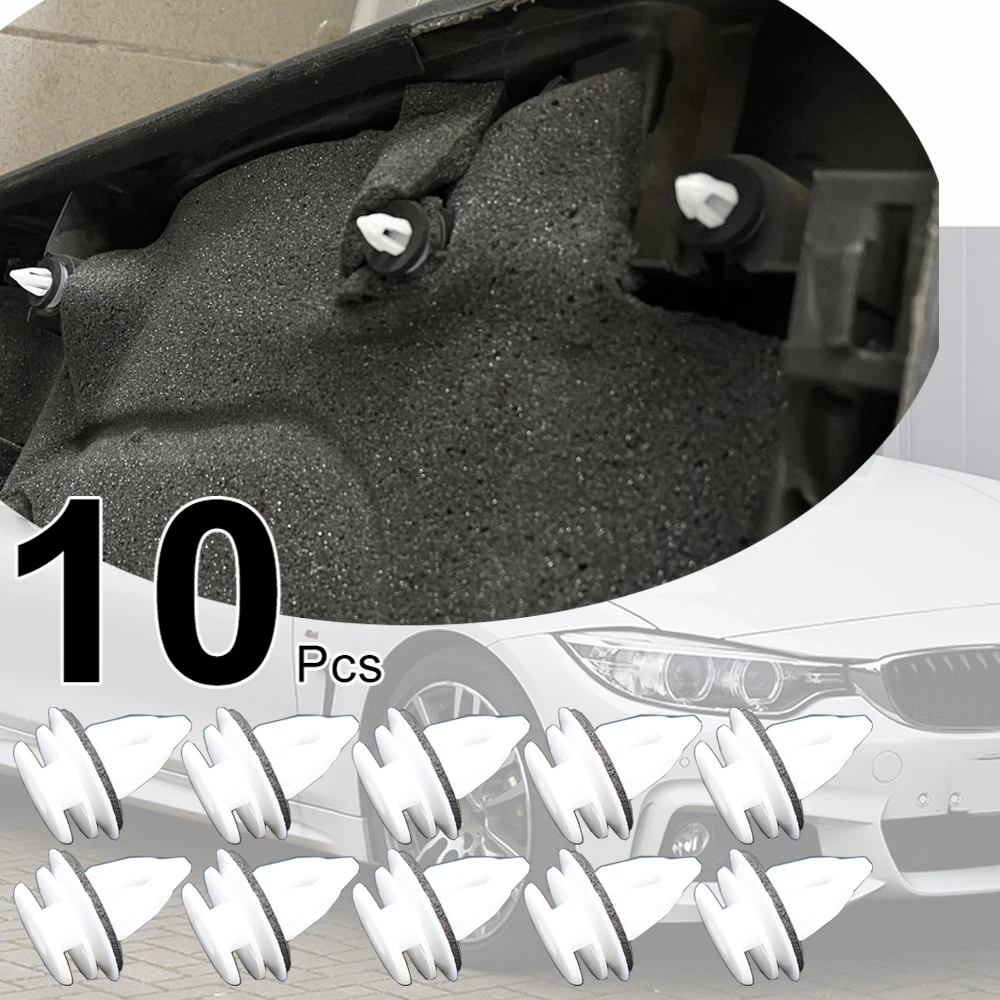 10Pcs For BMW 4 Series F32 F33 F82 F83 2013 - 2020 Car Door Card Panel Fascia Lining Trim Clips Rivets 418 420 430 435 440 d