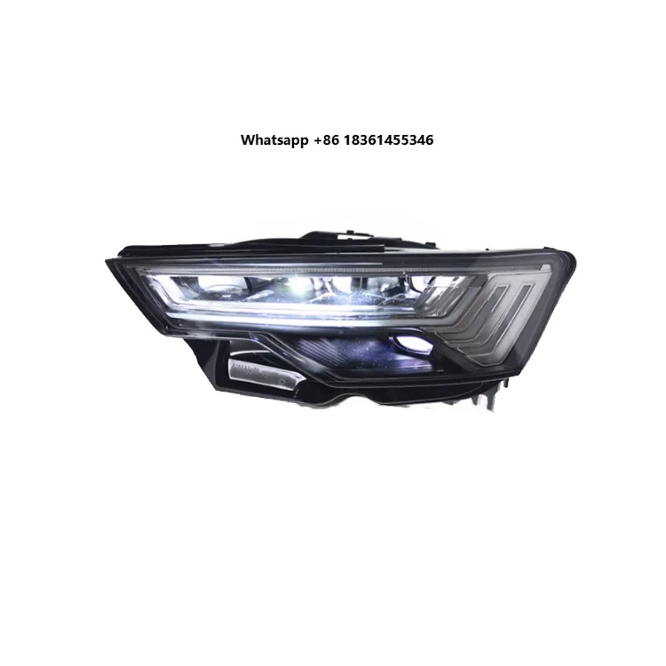

For A6 C8 201 Damei Original Quality Bumper LED Headlights Upgrade RS6 Style HeadLamps DRL Front Light LED Matrix Headlight