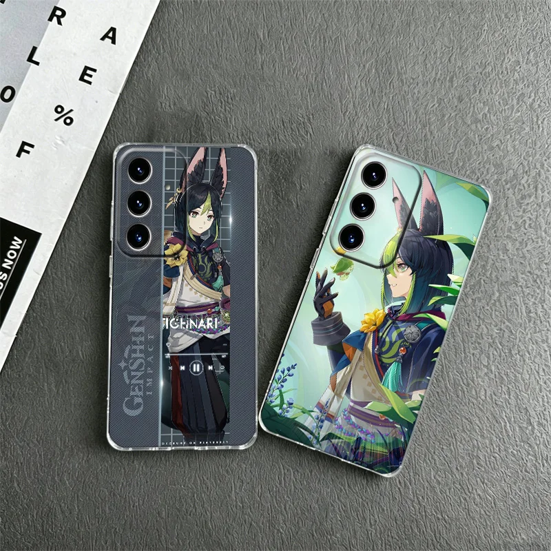 Genshin Impact Tighnari Phone Case for Samsung A53 A52S A33 A32 A32 A22 A13 A12 Galaxy A04E A03S Core A02S A50S A51 A71 A73 A72