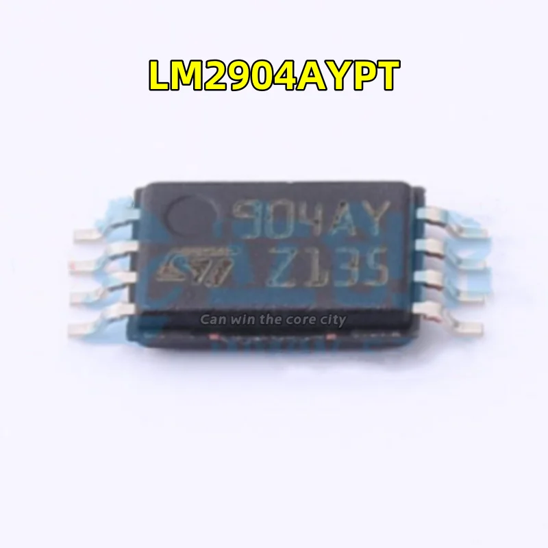 

1-100 PCS/LOT New original LM2904AYPT screen print 904AY package: TSSOP-8, dual operational amplifier