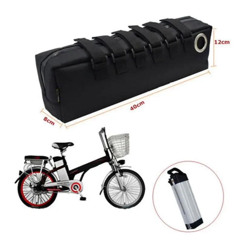 NEW HOT In Stock-Electric Bike Battery Bag Case Bicycle Storage Protection Waterproof Ebike Accessories Electric Bike Bag