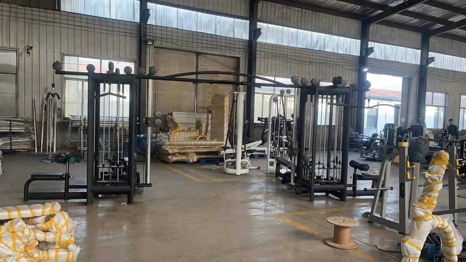 2026 8 Station Pin Loaded Cable Crossover Commercial Fitness Equipment