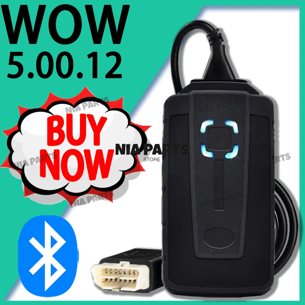 WOW wurt-h 50012 Snoope-r bluetooth 5.00.8 R2 with keygen obd2 scanner inspection tools cars diagnostic pour voiture tuning vci