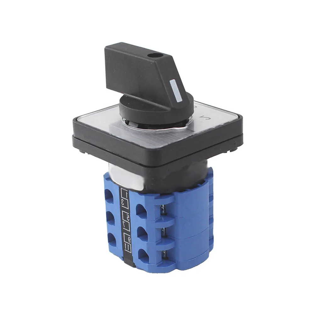 

Reliable For LW2625 Series Changeover Cam Switch 3 Poles 5 Positions Rotary Selector Stable Electrical Transmission