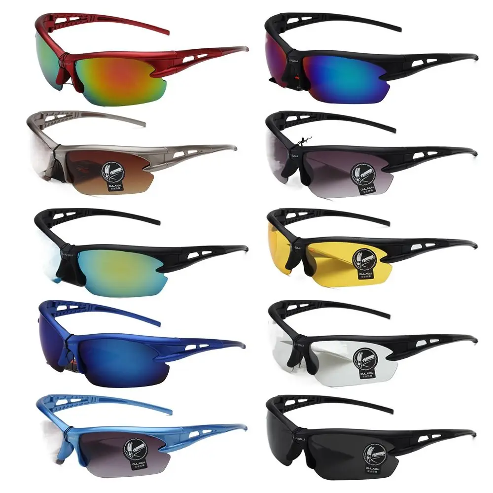 Cycling Sports Sunglasses Fashion Driving Plastics Eyewear Fishing Oval Shades for Men Women