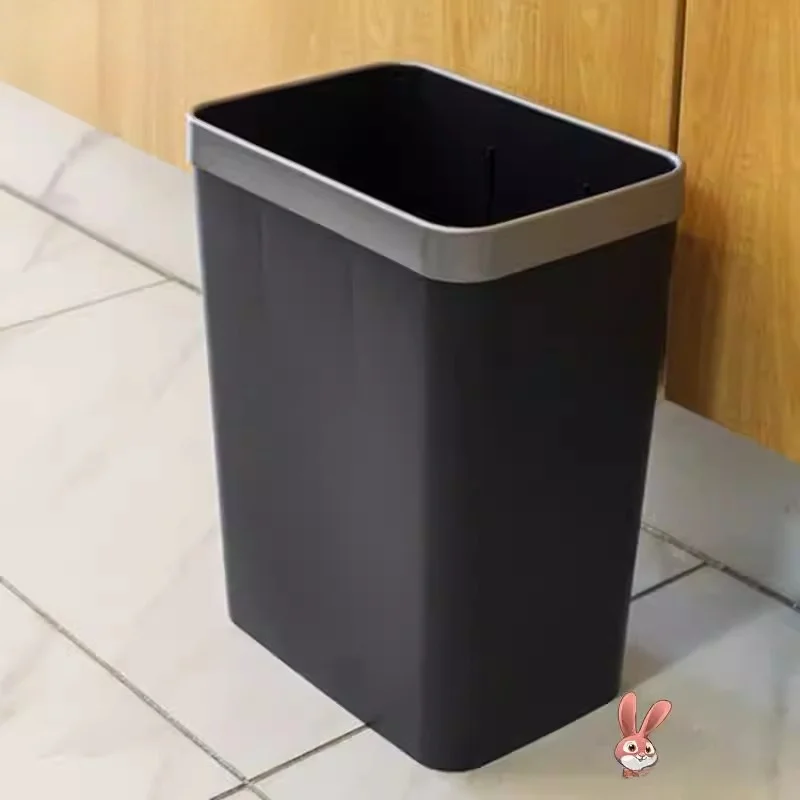 

Скандинавская стильная домашняя мебель для гостиной: роскошная узкая плоская длинная корзина для мусора без крышки, для туалета, кухни, для бумаг и отходов.